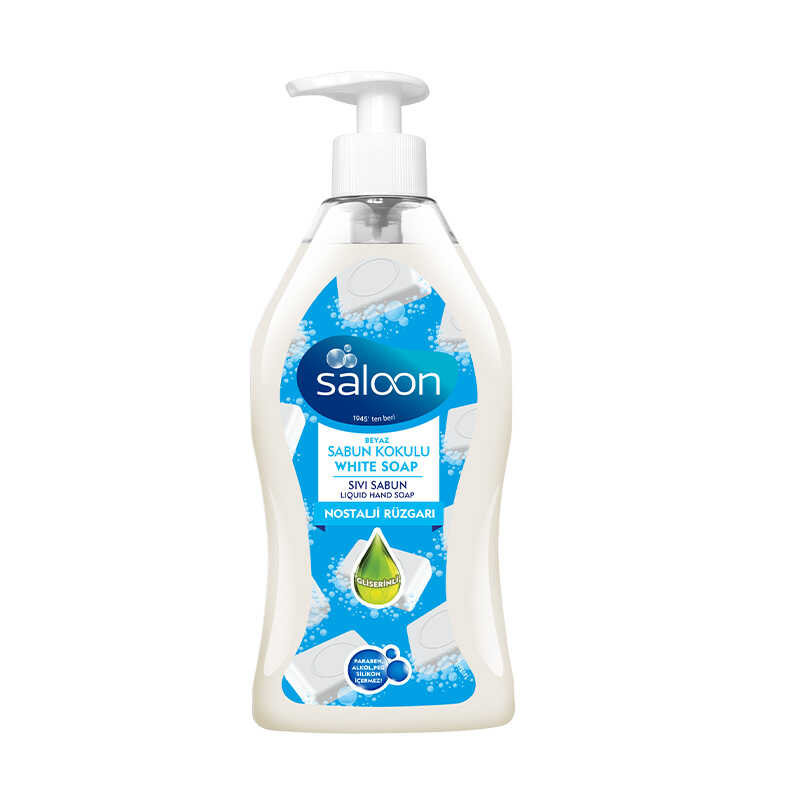 Saloon Sıvı Sabun Beyaz Sabun Kokulu 400 ml