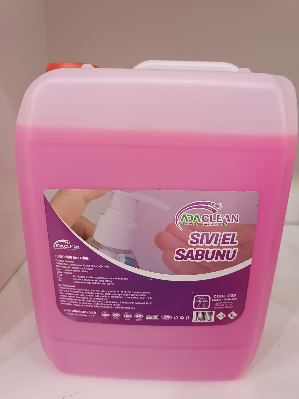 Ada Clean Sıvı Sabunu 5 kg