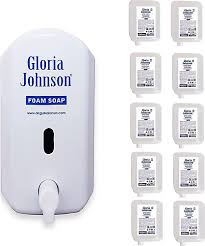 GLORIA JOHNSON Gloria Johnson Köpük Sabun 1000 ML (1 Ad Kartuş + 1 Ad Dispenser)