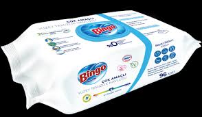 BİNGO ÇOK AMAÇLI YÜZEY TEMİZLİK HAVLUSU  96 ADETBEYAZ SABUN